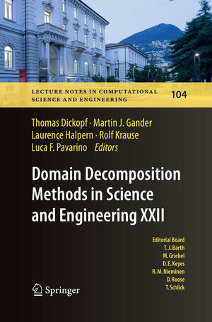Buchcover Domain Decomposition Methods in Science and Engineering XXII | EAN 9783319792606 | ISBN 3-319-79260-1 | ISBN 978-3-319-79260-6