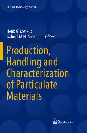 Buchcover Production, Handling and Characterization of Particulate Materials | EAN 9783319793238 | ISBN 3-319-79323-3 | ISBN 978-3-319-79323-8