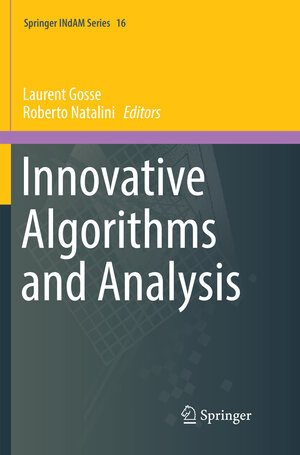Buchcover Innovative Algorithms and Analysis  | EAN 9783319841175 | ISBN 3-319-84117-3 | ISBN 978-3-319-84117-5