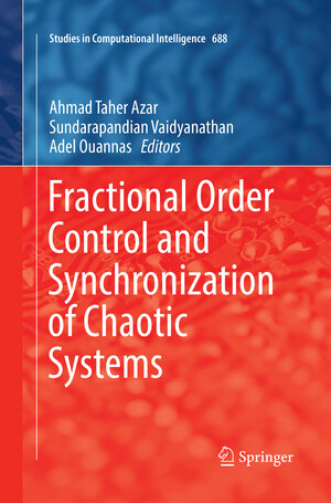 Buchcover Fractional Order Control and Synchronization of Chaotic Systems | EAN 9783319843568 | ISBN 3-319-84356-7 | ISBN 978-3-319-84356-8