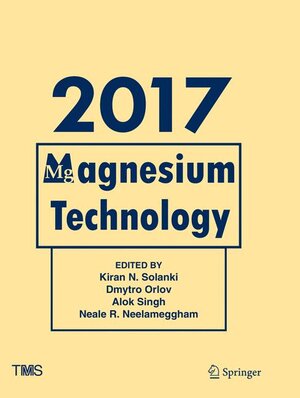 Buchcover Magnesium Technology 2017 | EAN 9783319848952 | ISBN 3-319-84895-X | ISBN 978-3-319-84895-2