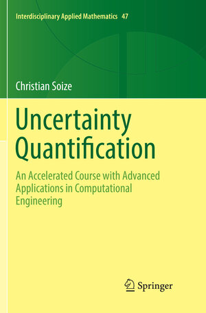 Buchcover Uncertainty Quantification | Christian Soize | EAN 9783319853727 | ISBN 3-319-85372-4 | ISBN 978-3-319-85372-7