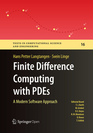 Buchcover Finite Difference Computing with PDEs | Hans Petter Langtangen | EAN 9783319856667 | ISBN 3-319-85666-9 | ISBN 978-3-319-85666-7