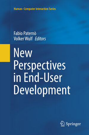 Buchcover New Perspectives in End-User Development | EAN 9783319868271 | ISBN 3-319-86827-6 | ISBN 978-3-319-86827-1