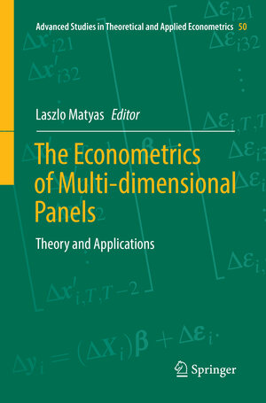Buchcover The Econometrics of Multi-dimensional Panels | EAN 9783319869322 | ISBN 3-319-86932-9 | ISBN 978-3-319-86932-2