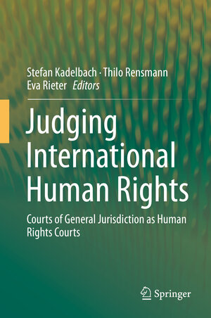 Buchcover Judging International Human Rights  | EAN 9783319948485 | ISBN 3-319-94848-2 | ISBN 978-3-319-94848-5