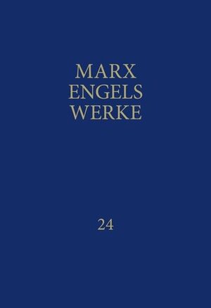 Buchcover MEW / Marx-Engels-Werke Band 24 | Karl Marx | EAN 9783320002268 | ISBN 3-320-00226-0 | ISBN 978-3-320-00226-8