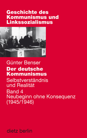 Buchcover Der deutsche Kommunismus. Selbstverständnis und Realität | Günter Benser | EAN 9783320021504 | ISBN 3-320-02150-8 | ISBN 978-3-320-02150-4