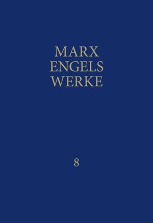 Buchcover MEW / Marx-Engels-Werke Band 8 | Karl Marx | EAN 9783320021931 | ISBN 3-320-02193-1 | ISBN 978-3-320-02193-1