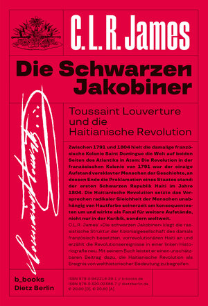 Buchcover Die schwarzen Jakobiner | C.L.R. James | EAN 9783320023867 | ISBN 3-320-02386-1 | ISBN 978-3-320-02386-7
