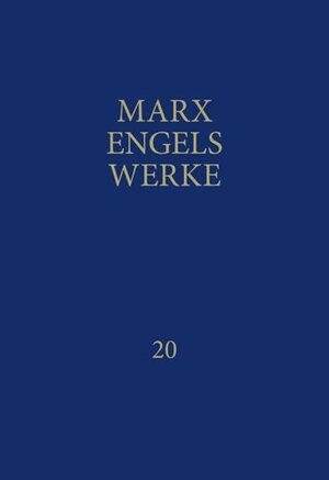 Buchcover MEW / Marx-Engels-Werke Band 20 | Friedrich Engels | EAN 9783320024277 | ISBN 3-320-02427-2 | ISBN 978-3-320-02427-7
