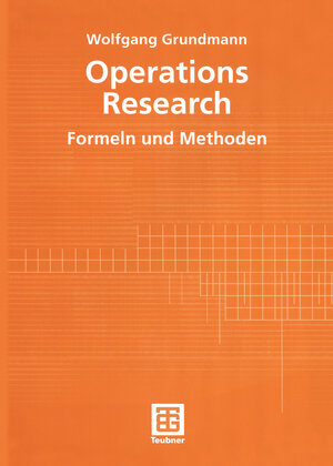 Buchcover Operations Research | Wolfgang Grundmann | EAN 9783322800473 | ISBN 3-322-80047-4 | ISBN 978-3-322-80047-3