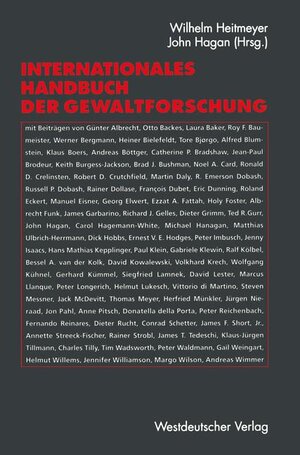 Buchcover Internationales Handbuch der Gewaltforschung  | EAN 9783322803771 | ISBN 3-322-80377-5 | ISBN 978-3-322-80377-1