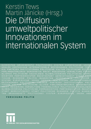 Buchcover Die Diffusion umweltpolitischer Innovationen im internationalen System  | EAN 9783322808134 | ISBN 3-322-80813-0 | ISBN 978-3-322-80813-4