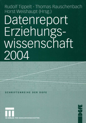 Buchcover Datenreport Erziehungswissenschaft 2004  | EAN 9783322809797 | ISBN 3-322-80979-X | ISBN 978-3-322-80979-7