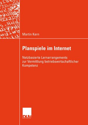 Buchcover Planspiele im Internet | Martin Kern | EAN 9783322812322 | ISBN 3-322-81232-4 | ISBN 978-3-322-81232-2