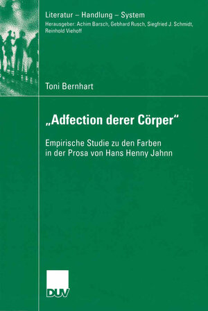 Buchcover „Adfection derer Cörper“ | Toni Bernhart | EAN 9783322813152 | ISBN 3-322-81315-0 | ISBN 978-3-322-81315-2