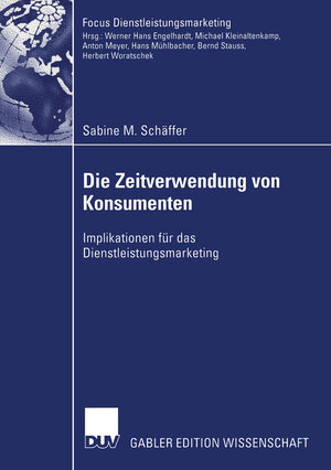 Buchcover Die Zeitverwendung von Konsumenten | Sabine M. Schäffer | EAN 9783322814623 | ISBN 3-322-81462-9 | ISBN 978-3-322-81462-3