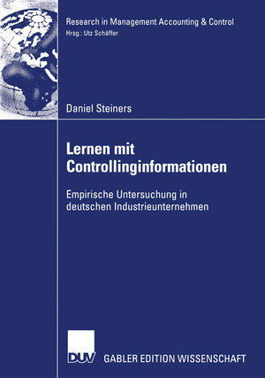Buchcover Lernen mit Controllinginformationen | Daniel Steiners | EAN 9783322818935 | ISBN 3-322-81893-4 | ISBN 978-3-322-81893-5