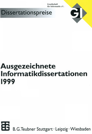 Buchcover Ausgezeichnete Informatikdissertationen 1999  | EAN 9783322848239 | ISBN 3-322-84823-X | ISBN 978-3-322-84823-9