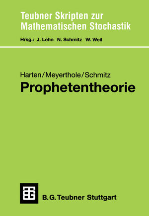 Buchcover Prophetentheorie | Andreas Meyerthole | EAN 9783322848253 | ISBN 3-322-84825-6 | ISBN 978-3-322-84825-3