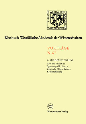 Buchcover Arzt und Patient im Spannungsfeld | Kenneth A. Loparo | EAN 9783322853912 | ISBN 3-322-85391-8 | ISBN 978-3-322-85391-2