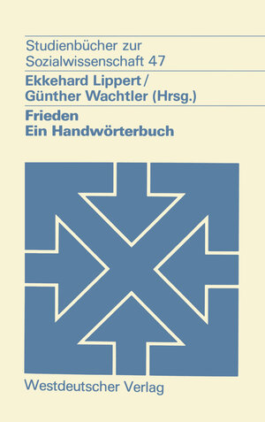 Buchcover Frieden  | EAN 9783322856302 | ISBN 3-322-85630-5 | ISBN 978-3-322-85630-2