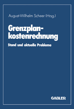 Buchcover Grenzplankostenrechnung  | EAN 9783322916884 | ISBN 3-322-91688-X | ISBN 978-3-322-91688-4