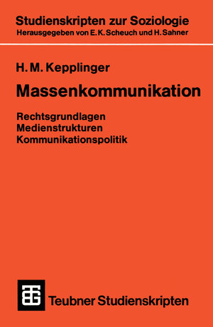 Buchcover Massenkommunikation  | EAN 9783322921239 | ISBN 3-322-92123-9 | ISBN 978-3-322-92123-9