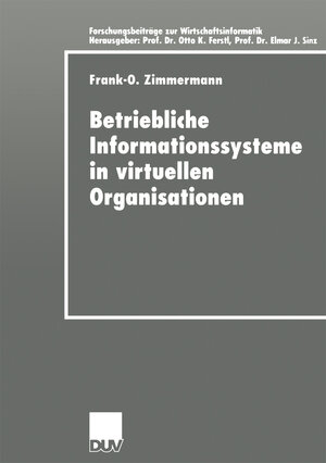 Buchcover Betriebliche Informationssysteme in virtuellen Organisationen  | EAN 9783322923899 | ISBN 3-322-92389-4 | ISBN 978-3-322-92389-9