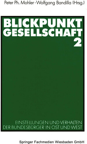 Buchcover Blickpunkt Gesellschaft 2  | EAN 9783322924827 | ISBN 3-322-92482-3 | ISBN 978-3-322-92482-7
