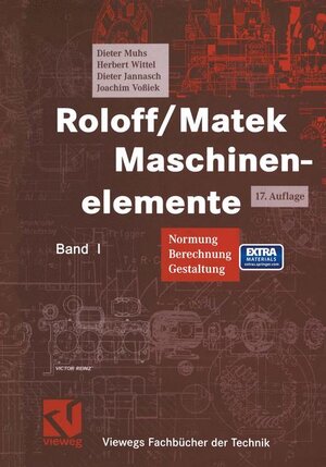 Buchcover Roloff/Matek Maschinenelemente | Dieter Muhs | EAN 9783322942999 | ISBN 3-322-94299-6 | ISBN 978-3-322-94299-9