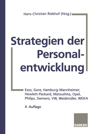 Buchcover Strategien der Personalentwicklung  | EAN 9783322948014 | ISBN 3-322-94801-3 | ISBN 978-3-322-94801-4