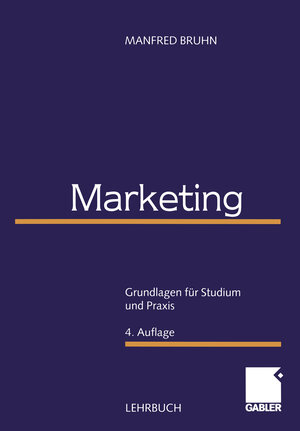 Buchcover Marketing | Manfred Bruhn | EAN 9783322948045 | ISBN 3-322-94804-8 | ISBN 978-3-322-94804-5