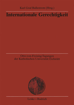 Buchcover Internationale Gerechtigkeit  | EAN 9783322949264 | ISBN 3-322-94926-5 | ISBN 978-3-322-94926-4