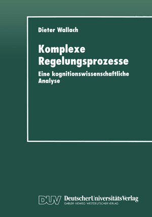 Buchcover Komplexe Regelungsprozesse  | EAN 9783322953377 | ISBN 3-322-95337-8 | ISBN 978-3-322-95337-7