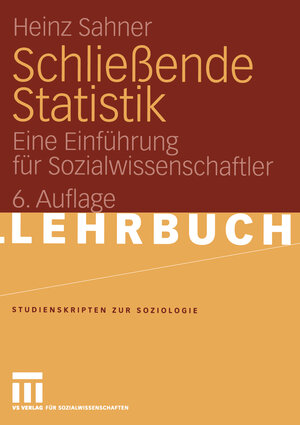 Buchcover Schließende Statistik | Heinz Sahner | EAN 9783322956958 | ISBN 3-322-95695-4 | ISBN 978-3-322-95695-8