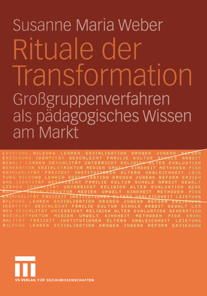 Buchcover Rituale der Transformation | Susanne Maria Weber | EAN 9783322963932 | ISBN 3-322-96393-4 | ISBN 978-3-322-96393-2