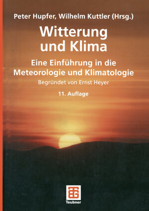 Buchcover Witterung und Klima | EAN 9783322967497 | ISBN 3-322-96749-2 | ISBN 978-3-322-96749-7