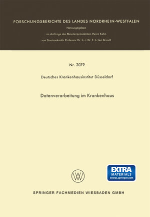 Buchcover Datenverarbeitung im Krankenhaus | Deutsches Krankenhausinstitut Düsseldorf Deutsches Krankenhausinstitut Düsseldorf | EAN 9783322980496 | ISBN 3-322-98049-9 | ISBN 978-3-322-98049-6