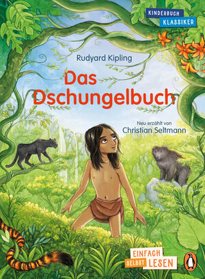 Buchcover Penguin JUNIOR – Einfach selbst lesen: Kinderbuchklassiker - Das Dschungelbuch | Rudyard Kipling | EAN 9783328302254 | ISBN 3-328-30225-5 | ISBN 978-3-328-30225-4