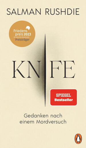 Buchcover Knife | Salman Rushdie | EAN 9783328603276 | ISBN 3-328-60327-1 | ISBN 978-3-328-60327-6