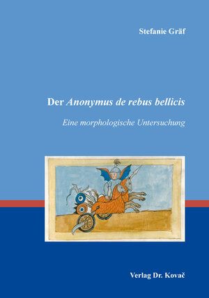 Buchcover Der Anonymus de rebus bellicis | Stefanie Gräf | EAN 9783339101709 | ISBN 3-339-10170-1 | ISBN 978-3-339-10170-9