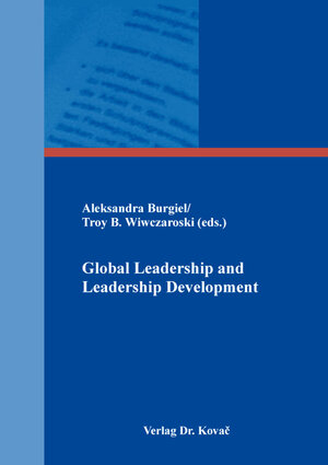 Buchcover Global Leadership and Leadership Development  | EAN 9783339119247 | ISBN 3-339-11924-4 | ISBN 978-3-339-11924-7