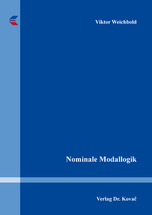 Buchcover Nominale Modallogik | Viktor Weichbold | EAN 9783339133489 | ISBN 3-339-13348-4 | ISBN 978-3-339-13348-9