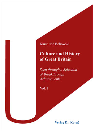 Buchcover Culture and History of Great Britain | Klaudiusz Bobowski | EAN 9783339137760 | ISBN 3-339-13776-5 | ISBN 978-3-339-13776-0
