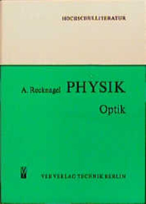 Buchcover Physik / Optik | Alfred Recknagel | EAN 9783341008447 | ISBN 3-341-00844-6 | ISBN 978-3-341-00844-7