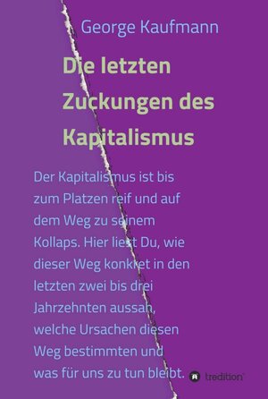 Buchcover Die letzten Zuckungen des Kapitalismus | George Kaufmann | EAN 9783347008649 | ISBN 3-347-00864-2 | ISBN 978-3-347-00864-9