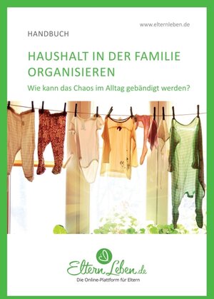 Buchcover Haushalt in der Familie organisieren | ElternLeben.de . | EAN 9783347146112 | ISBN 3-347-14611-5 | ISBN 978-3-347-14611-2