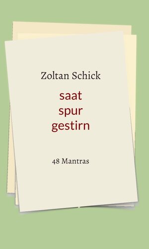 Buchcover saat spur gestirn | Zoltan Schick | EAN 9783347353312 | ISBN 3-347-35331-5 | ISBN 978-3-347-35331-2
